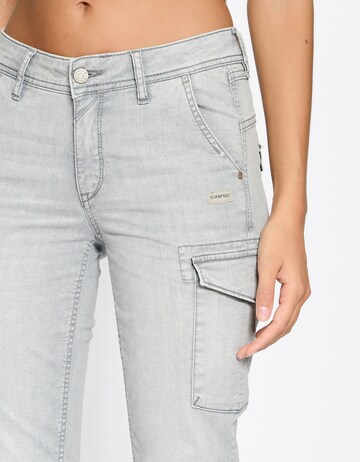 Gang Slimfit Cargojeans '94Amelie' in Grijs
