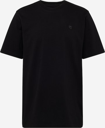 Maglietta 'ALDER' di KnowledgeCotton Apparel in nero: frontale