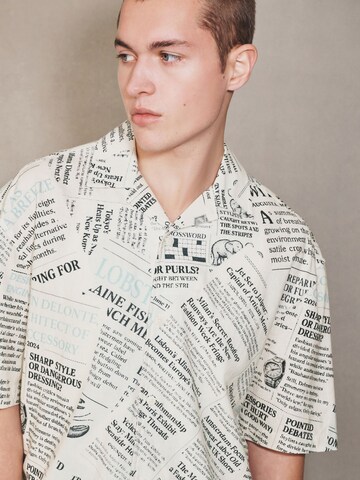 Next Regular fit Button Up Shirt in White