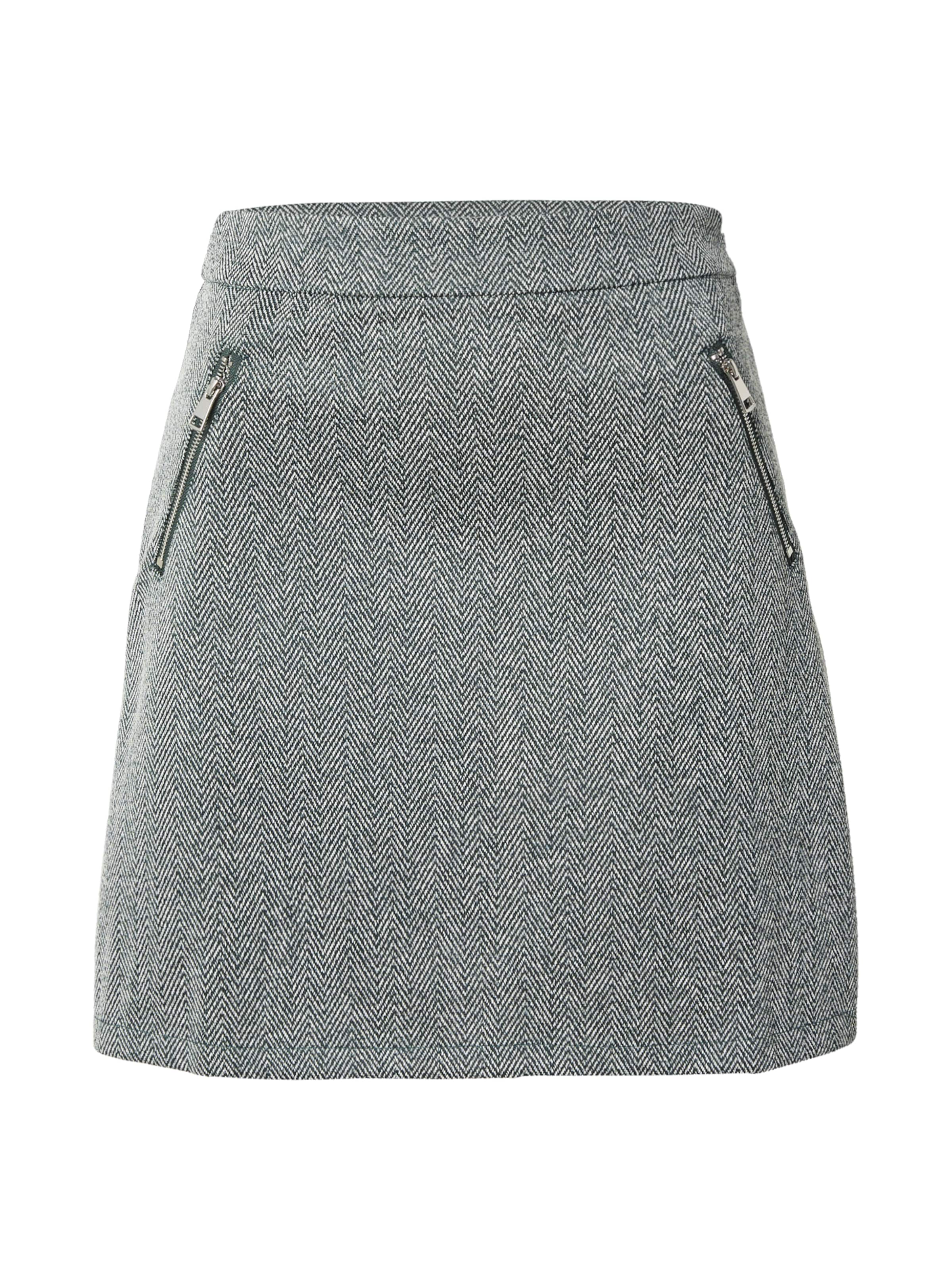 Jupe 'Lucca' ABOUT YOU en gris : devant