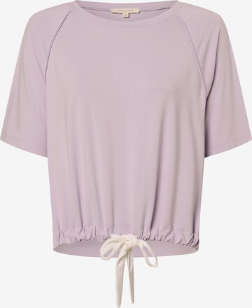 Chemise de nuit Marie Lund en violet : devant