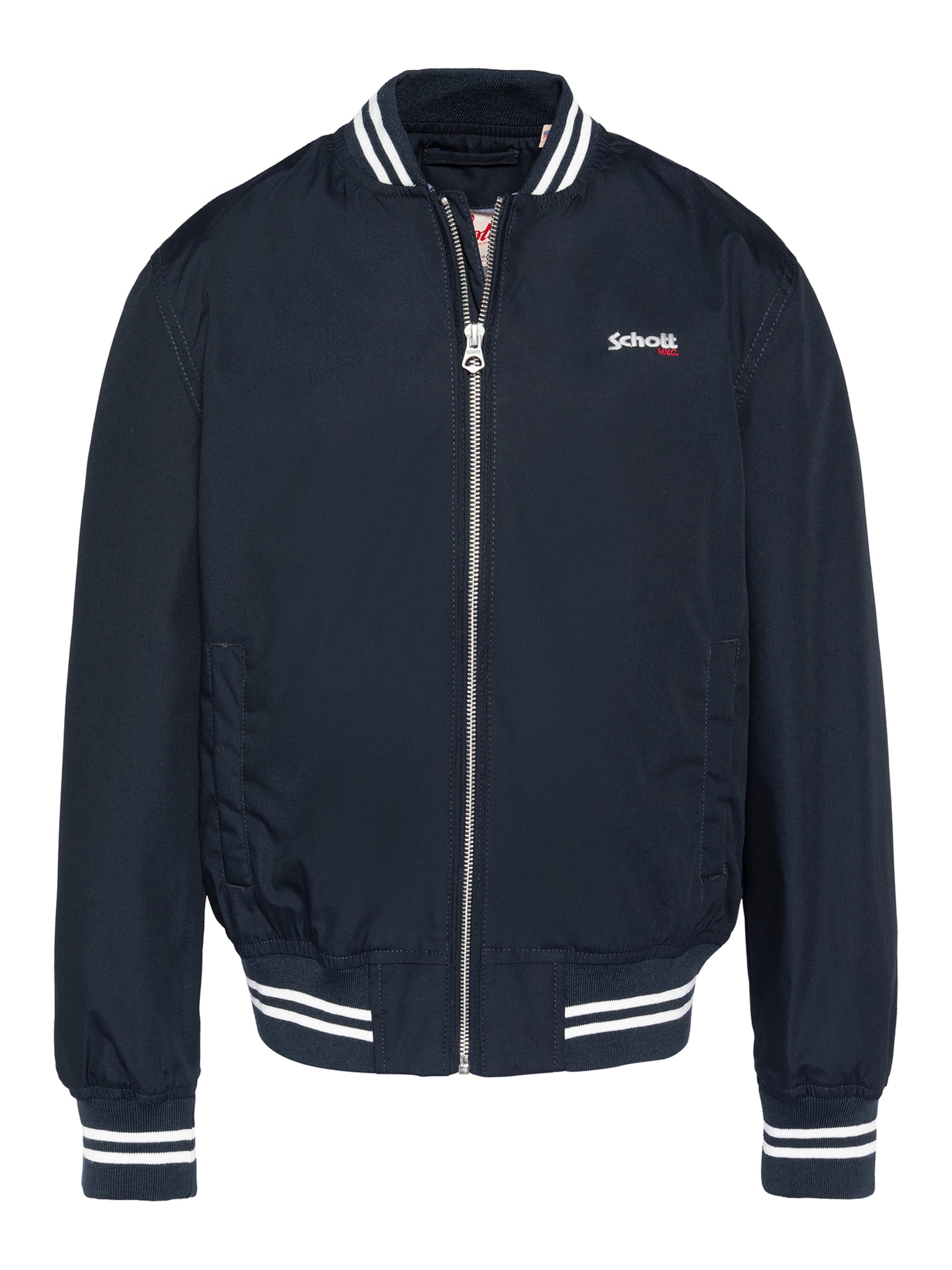 Schott NYC Übergangsjacke‌‌‌‌ in Blau: Vorderseite