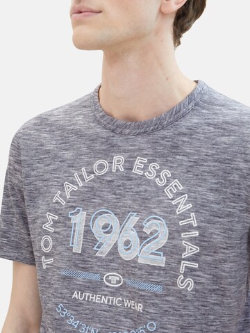 TOM TAILOR T-Shirt in Blau