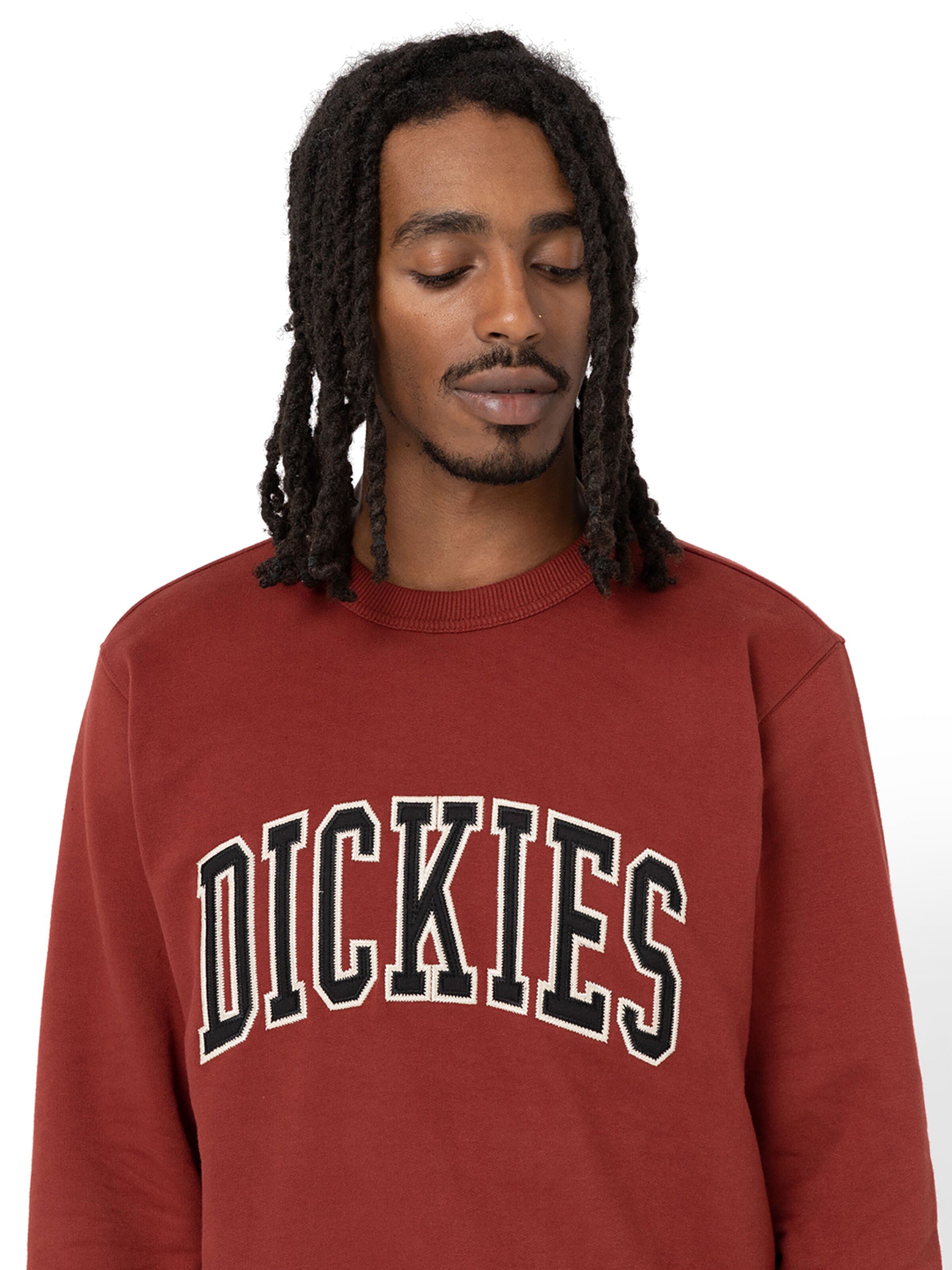 DICKIES Mikina 'AITKIN' - Červená