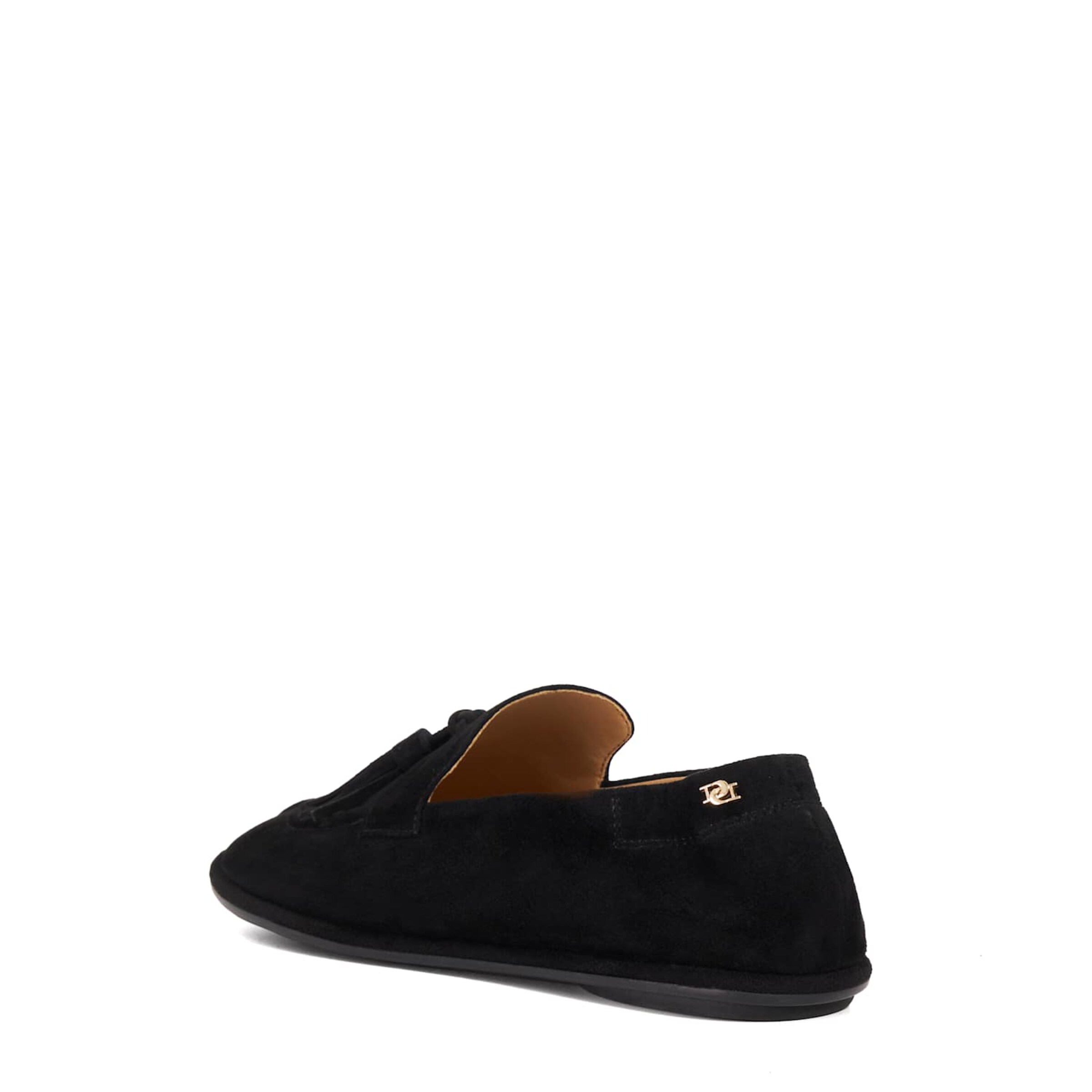 Dune LONDON Slipper 'Grounding' in Schwarz