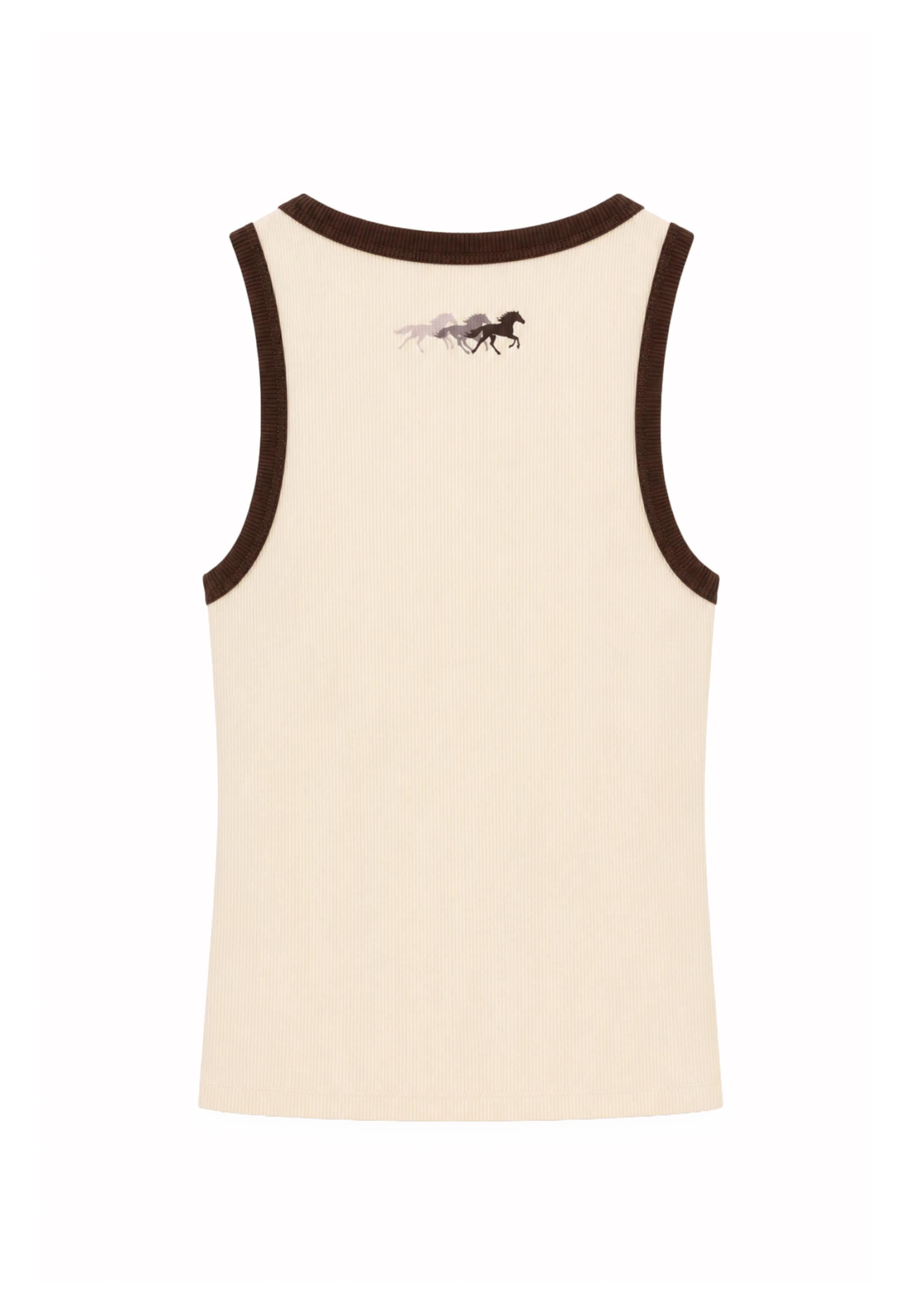 OH APRIL - Top 'Dara' em branco