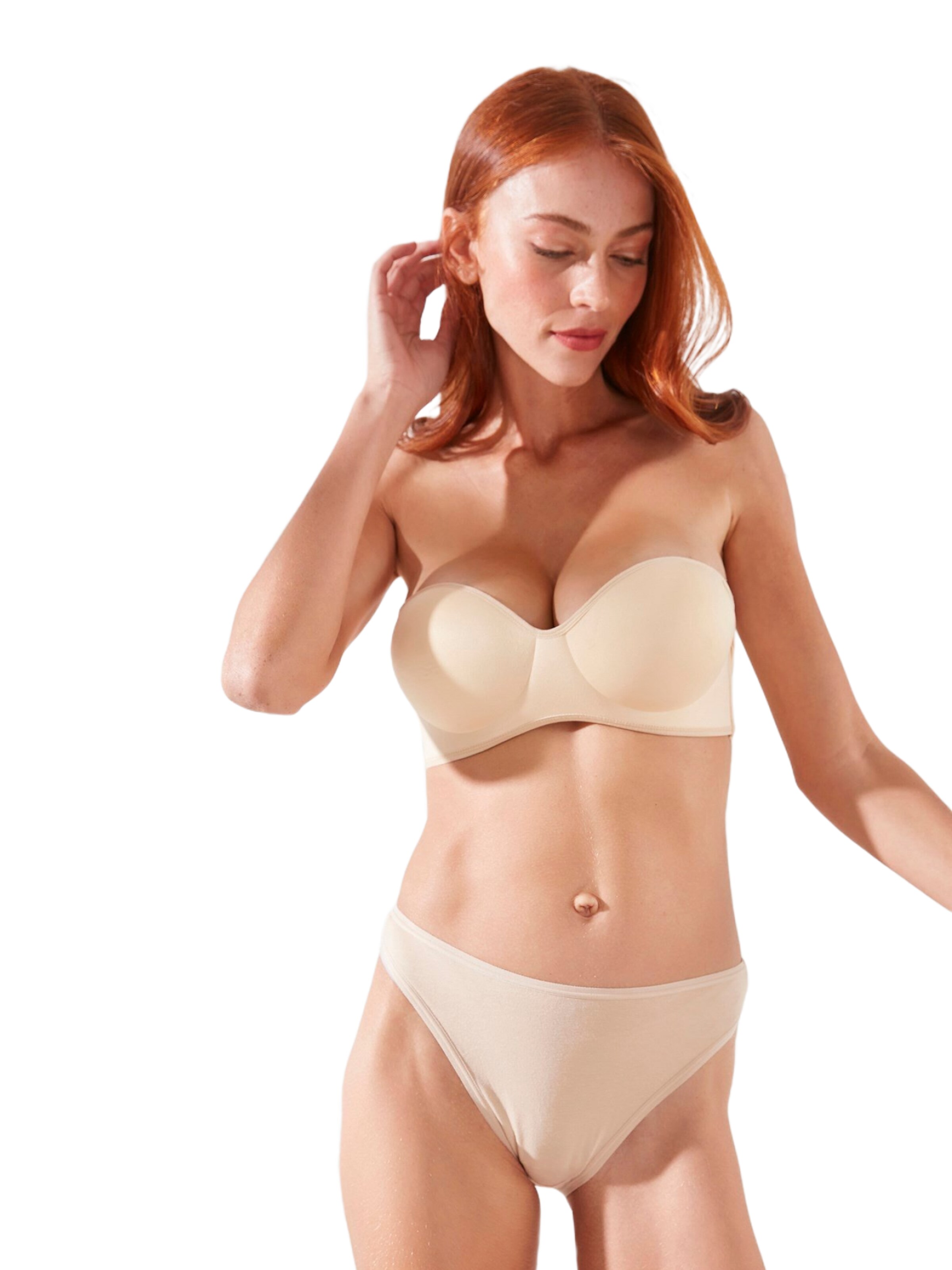 Slip C&City en beige : devant
