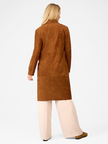 RICANO - Abrigo de entretiempo 'Monique' en marrón