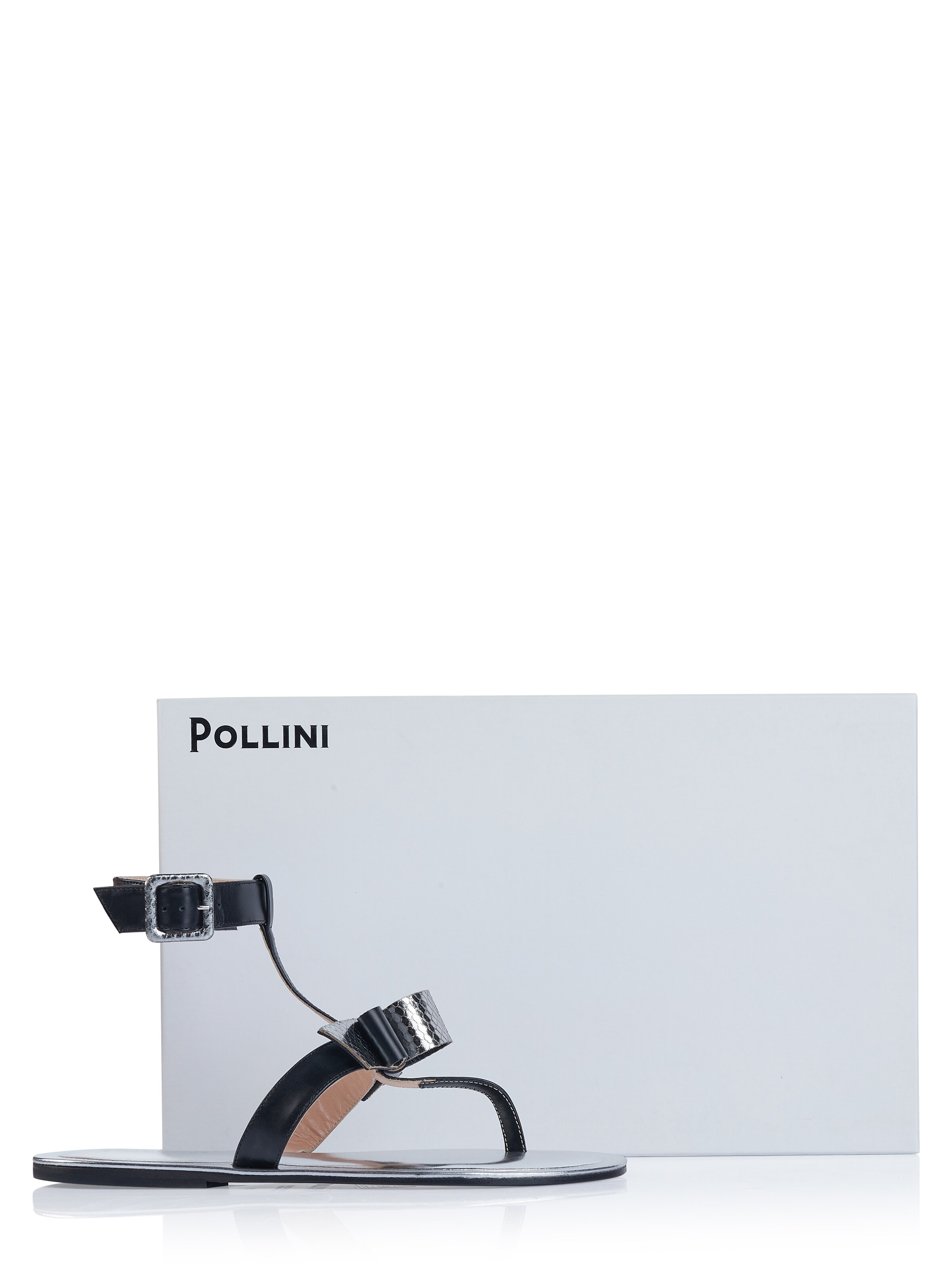 POLLINI Sandały 'Pollini Sandale' w kolorze czarny