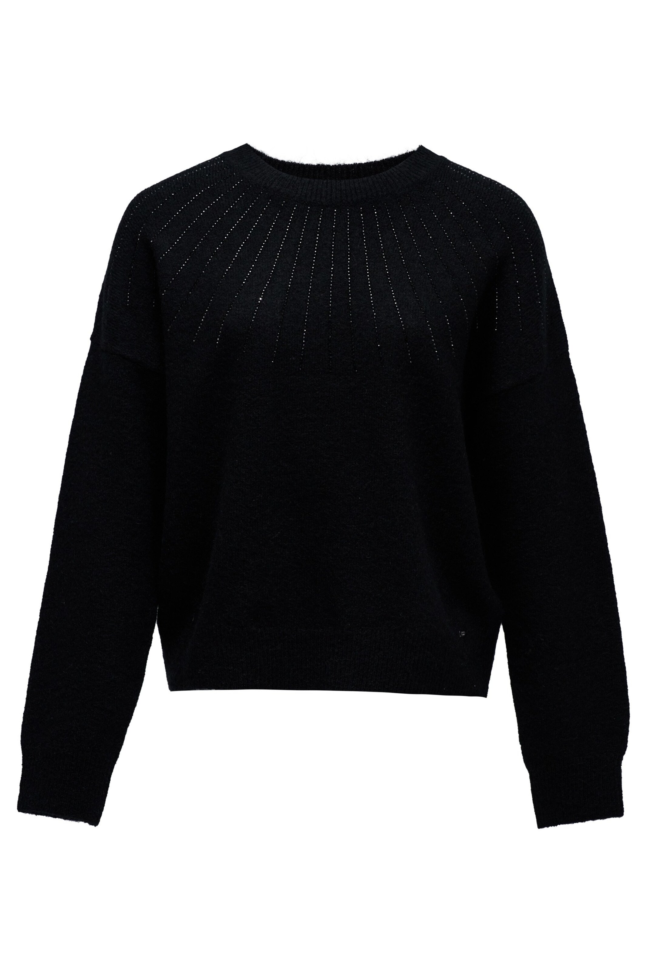 Salsa Jeans Langarm-shirts in Schwarz: Vorderseite