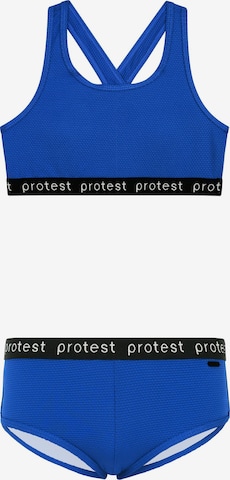 PROTEST Bikini 'PRTBeau JR' in Blau: Vorderseite