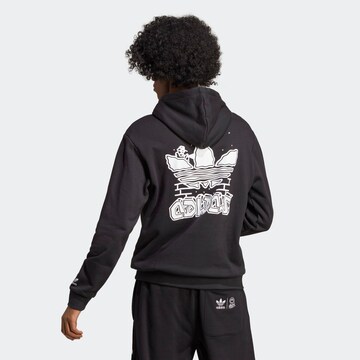 ADIDAS ORIGINALS - Sudadera 'Hack The Elite' en negro: frente