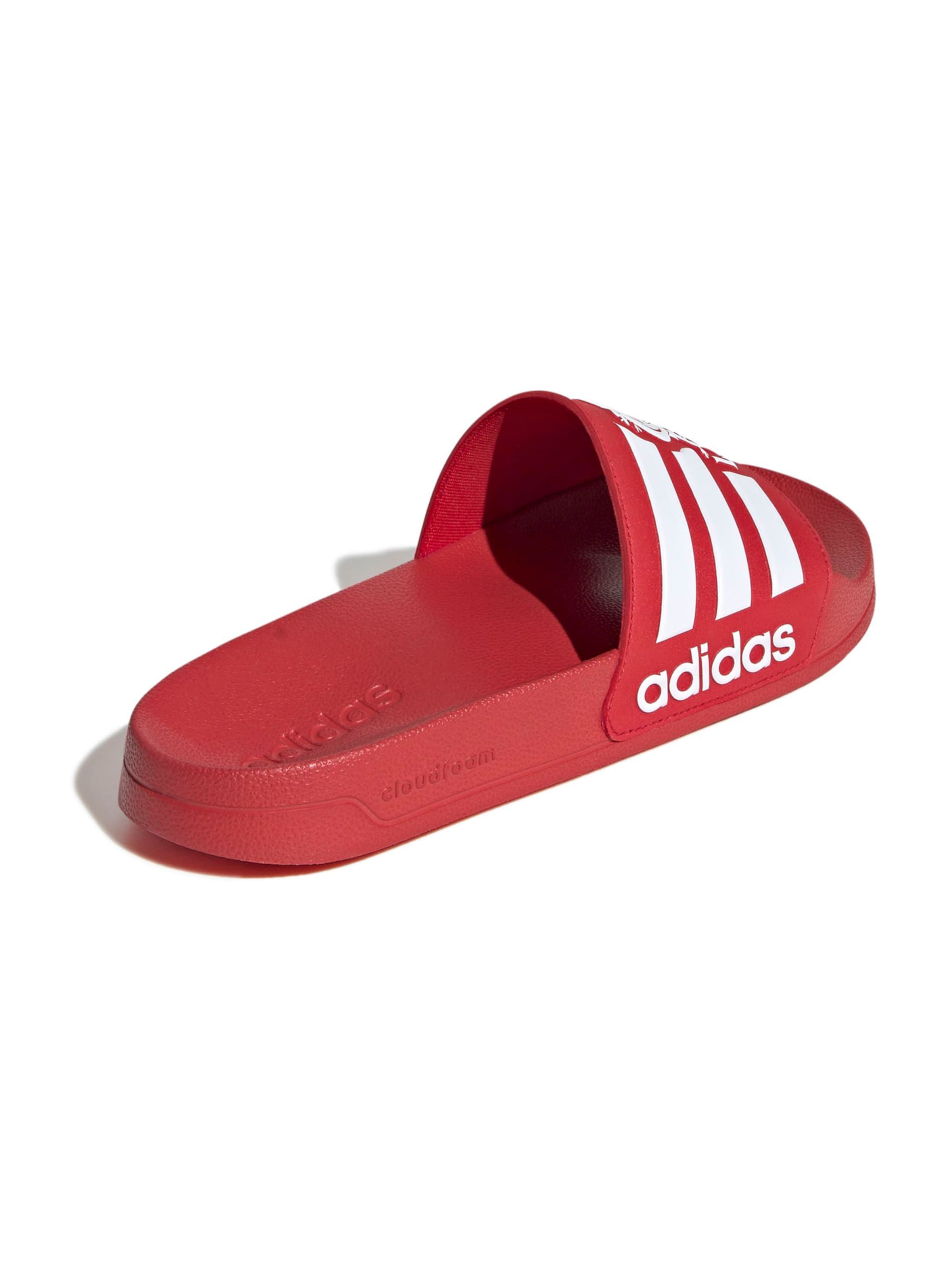 ADIDAS SPORTSWEAR Beach & swim shoe 'ADILETTE SHOWER Liverpool' in Red