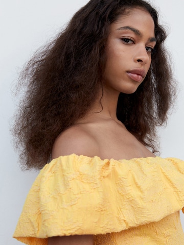 Robe 'Gaste' MANGO en jaune