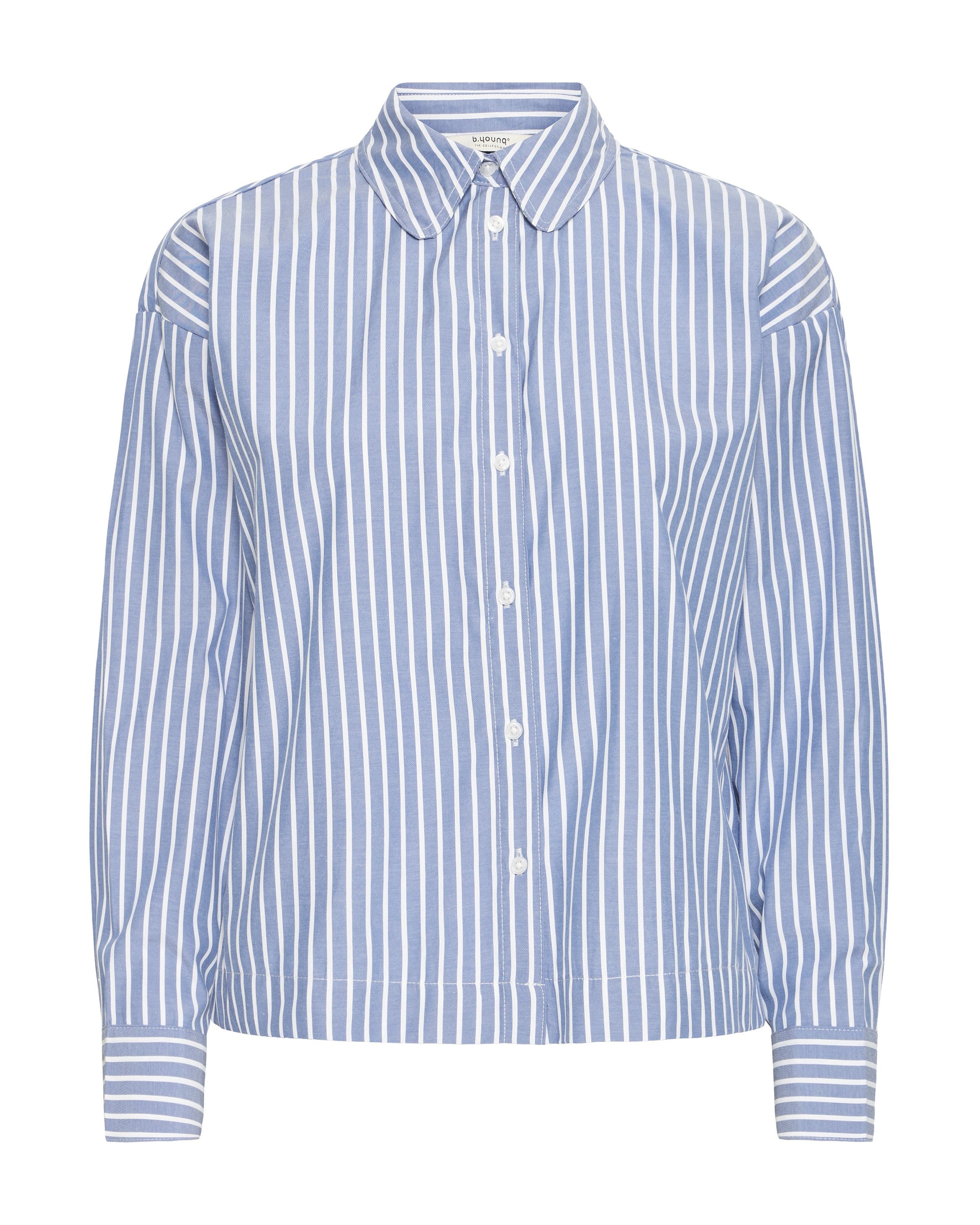 b.young - Blusa 'HILDE' en azul: frente