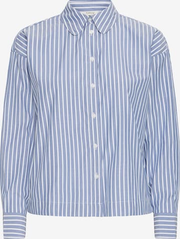 b.young - Blusa 'HILDE' en azul: frente