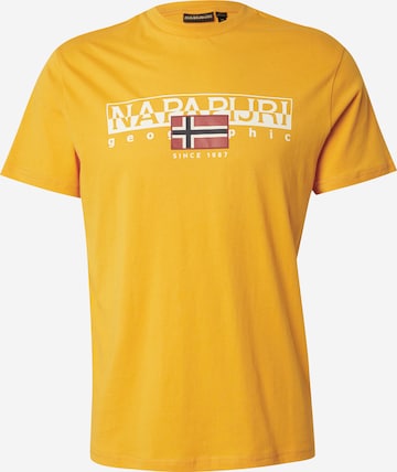 T-Shirt 'S-AYLMER' NAPAPIJRI en jaune : devant