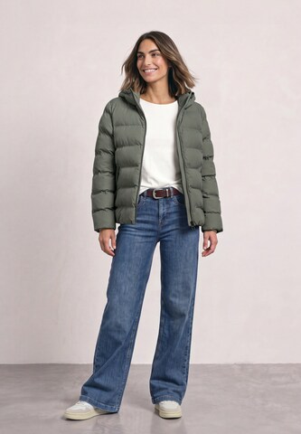 STREET ONE Winter Jacket in Green
