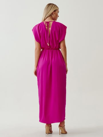 Tussah Dress 'MADILYN' in Pink: back