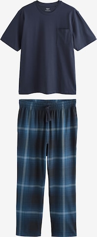 mėlyna Next Ilga pižama: priekis