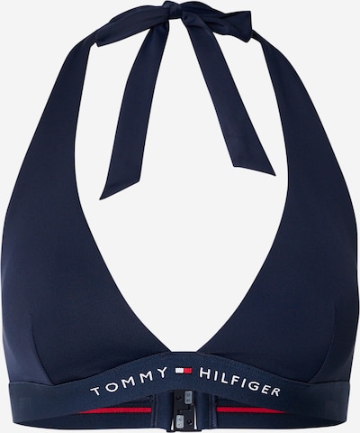 Bikinio viršutinė dalis iš Tommy Hilfiger Underwear, spalva – tamsiai mėlyna / balta, Prekių apžvalga