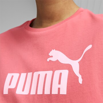 PUMA Performance Shirt 'Essentials' in Pink