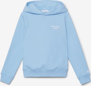 Calvin Klein Jeans Sweatshirt in Blauw: voorkant