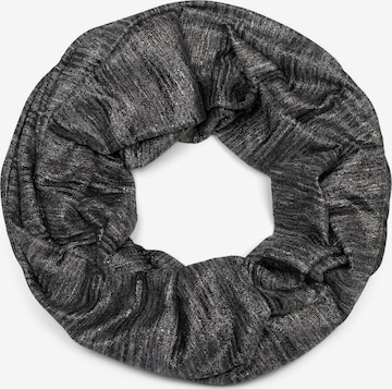 styleBREAKER Loop scarf 'Loop Schal mit Glitzerfaden und kleinen Pailletten' in Black: front