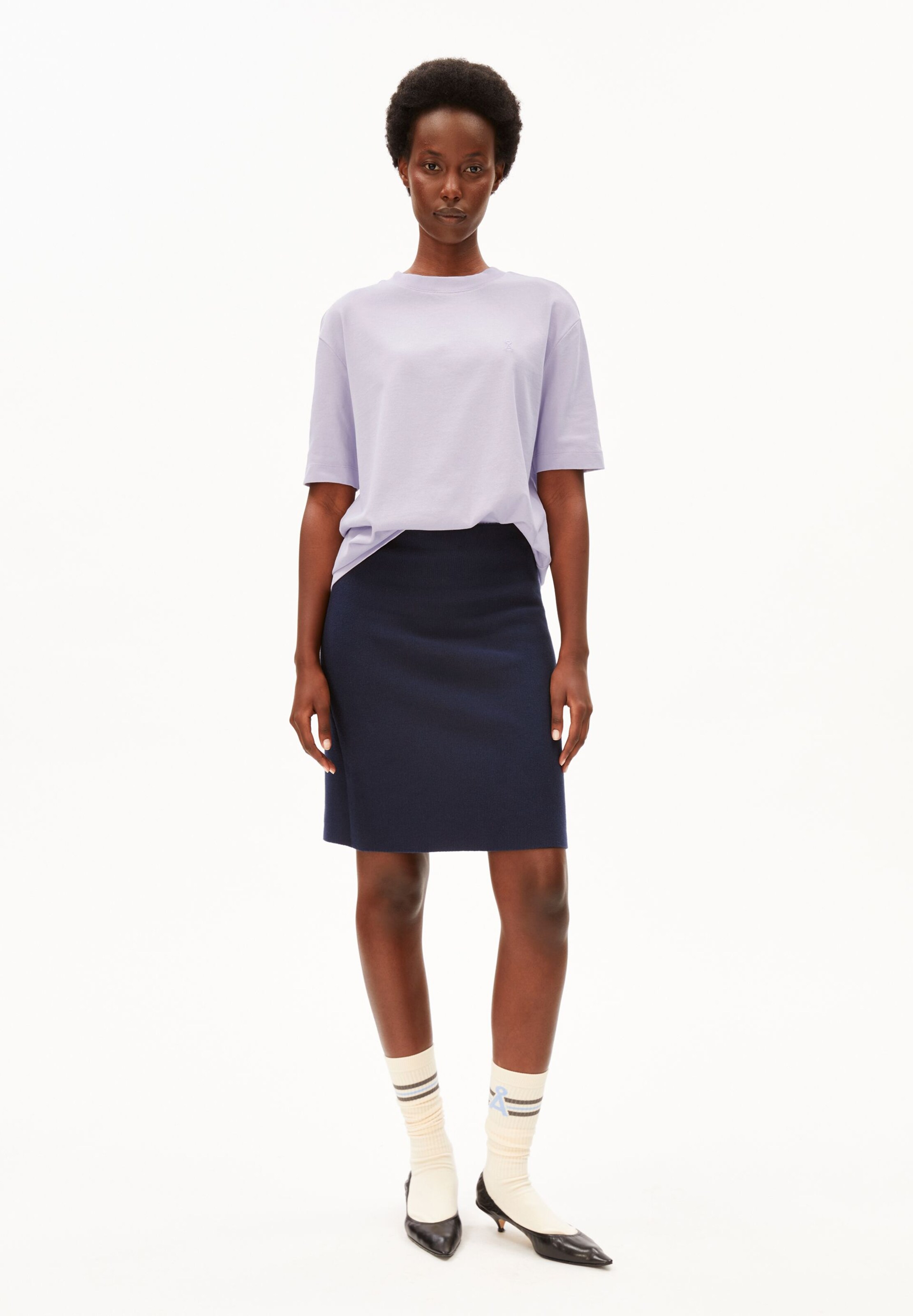 ARMEDANGELS T-Shirt 'Tarjaa' in Lila