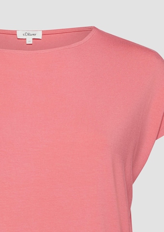 T-shirt s.Oliver CURVE en rose