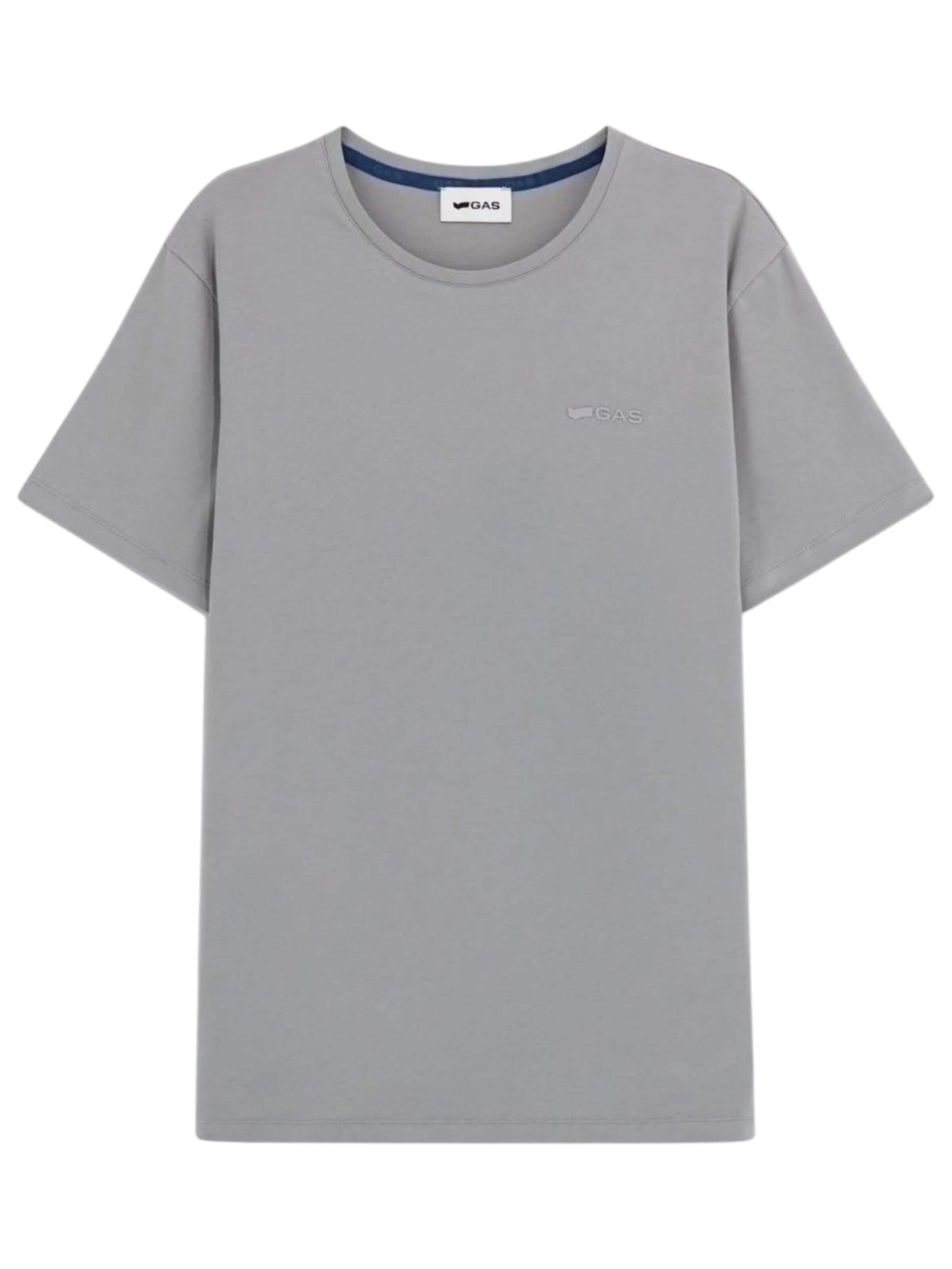 T-Shirt GAS en gris : devant