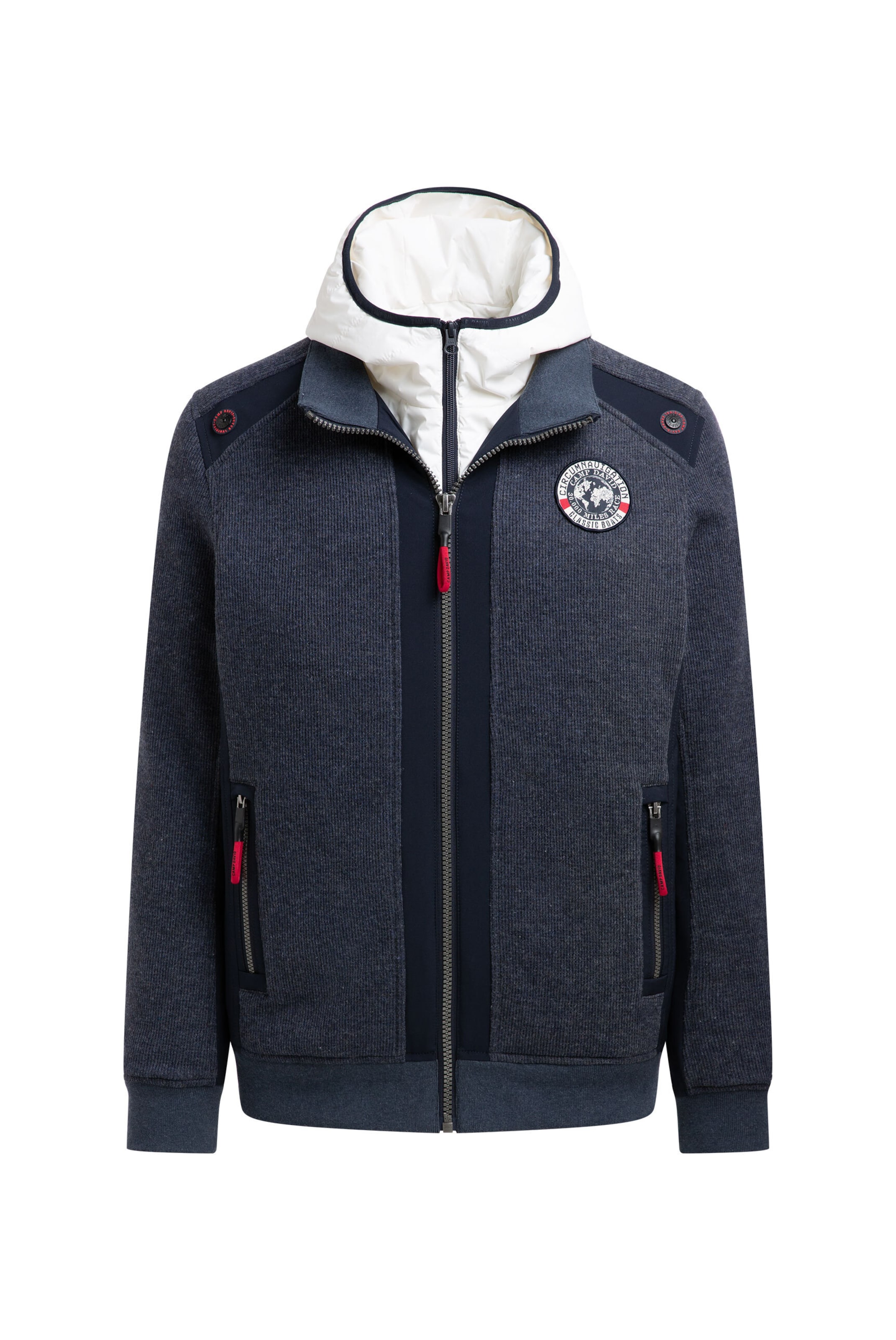 CAMP DAVID Jacke in Blau: Vorderseite