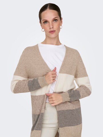 ONLY Strickjacke 'ONLLESLY' in Grau