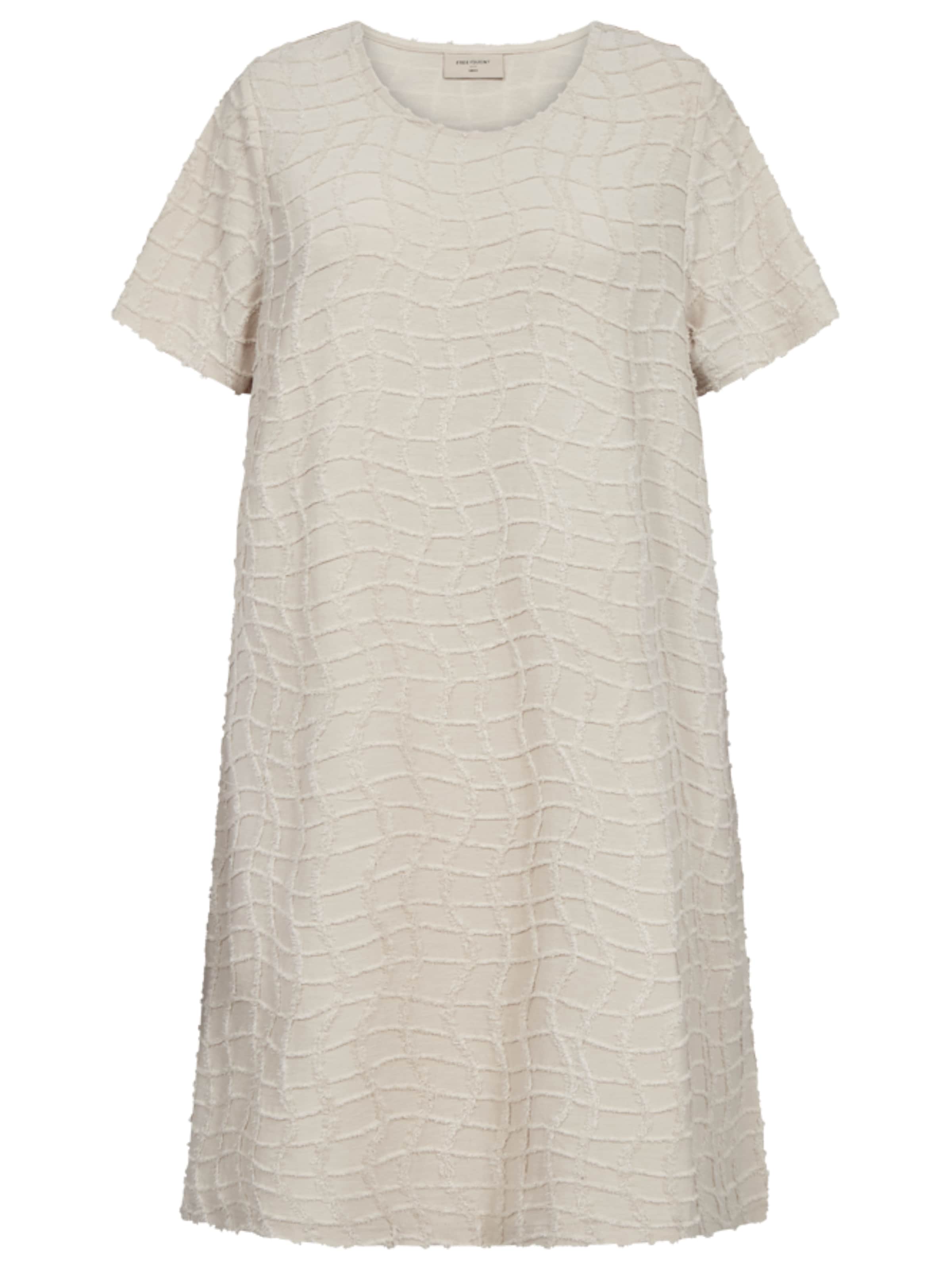 Freequent Jurk 'FQAlfi jurk moonbeam' in Beige: voorkant