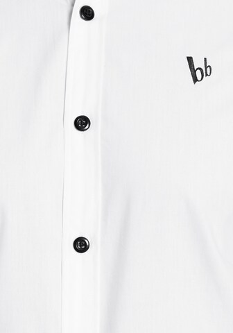 BRUNO BANANI Slim fit Business Shirt in White