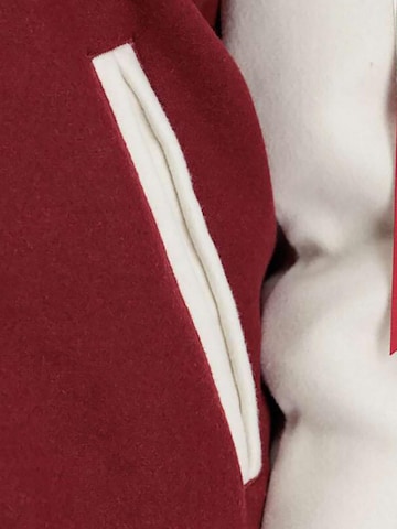 ALPHA INDUSTRIES Přechodná bunda 'Varsity Air Force' – červená