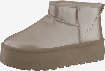 Stivaletto di Elara in oro: frontale