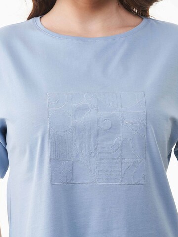 Organication T-Shirt in Blau