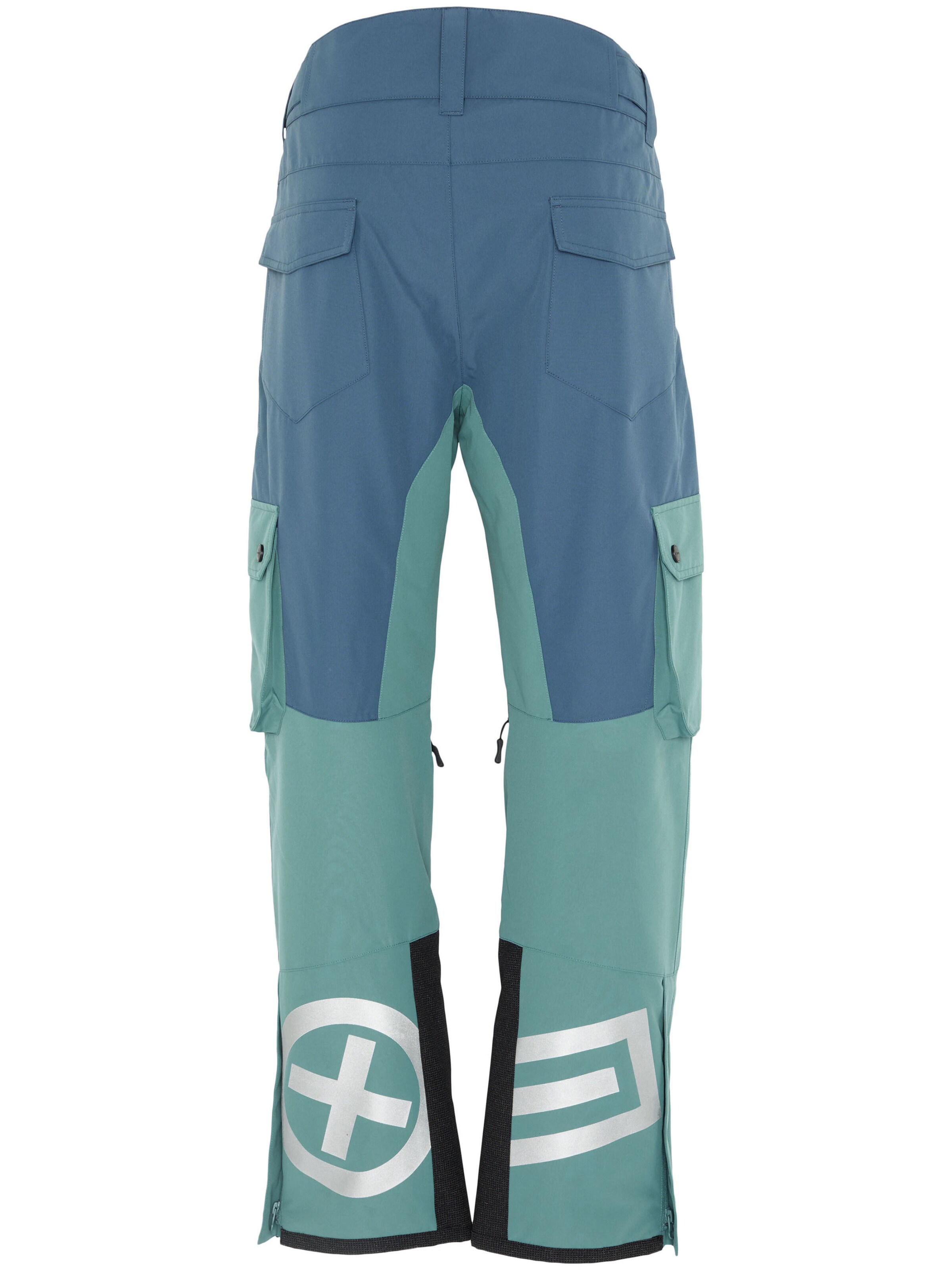 CHIEMSEE Regular Skihose ' mit Cargotaschen ' in Blau