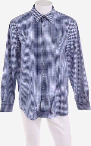 Angelo Litrico Button Up Shirt in XL in Blue: front