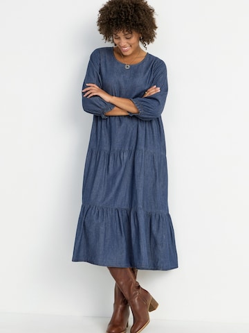Cellbes of Sweden Jurk in Blauw: voorkant
