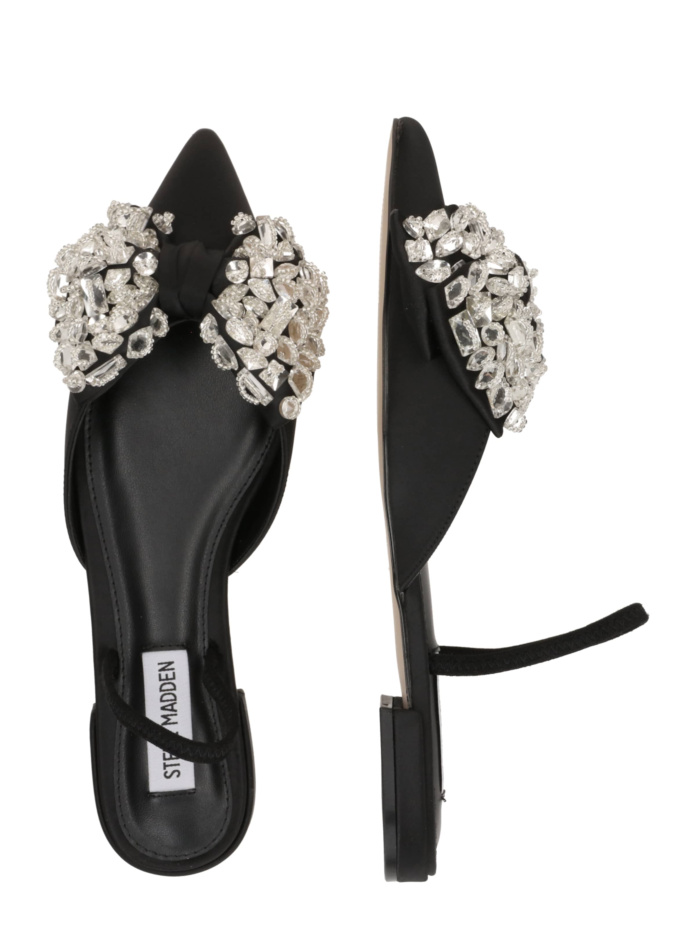 STEVE MADDEN Балетки с ремешком 'Sloane' в Черный