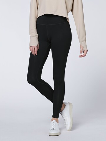 Detto Fatto Slimfit Leggings 'Yoga by Caro Cult' in Schwarz: predná strana