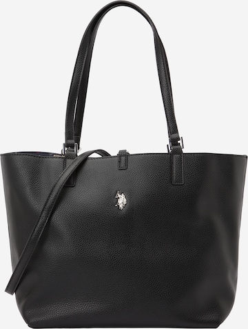 U.S. POLO ASSN. Шоппер 'Rogersville' в Черный: спереди