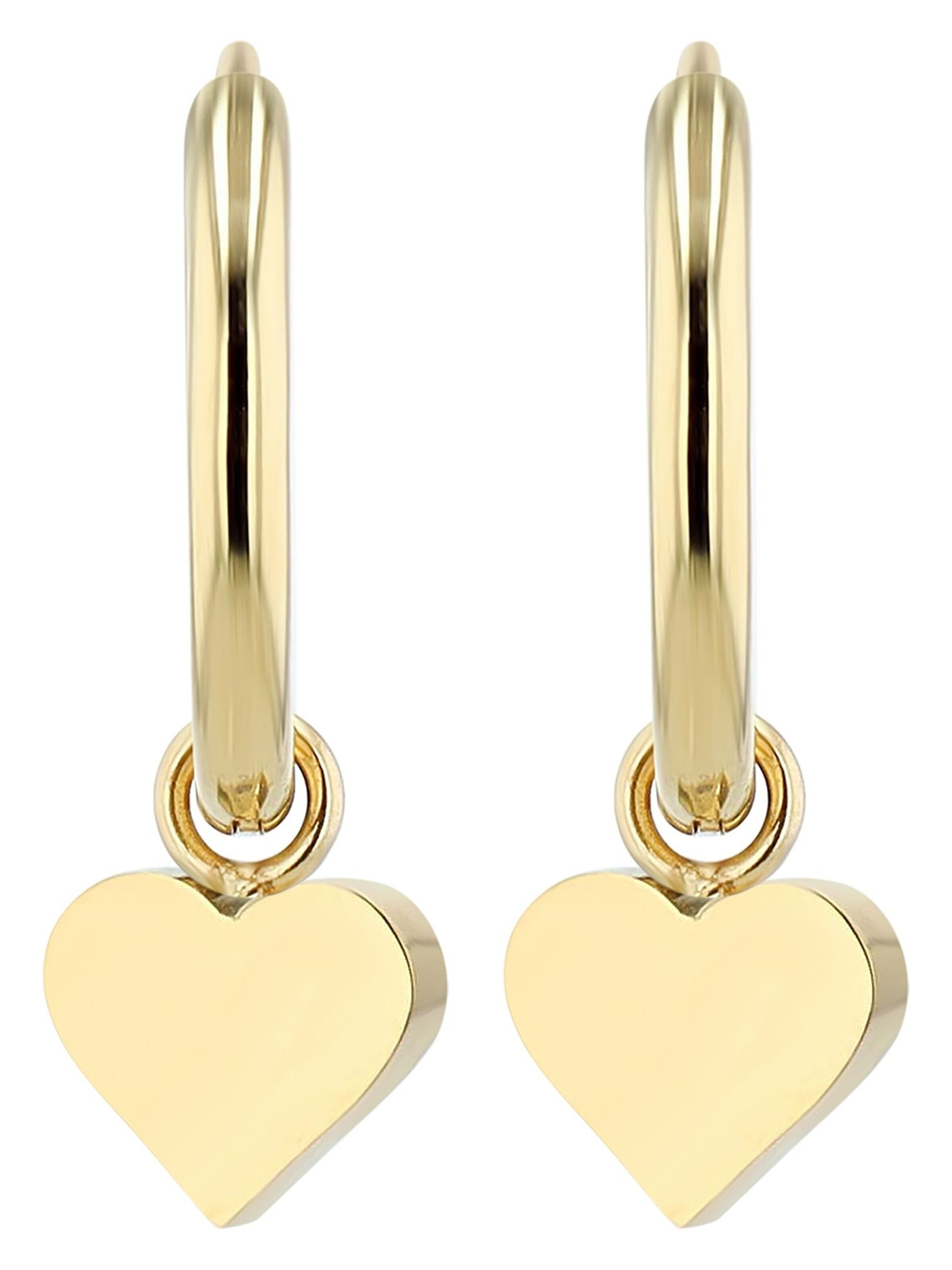 Akzent Earrings 'Samira, langlebig' in Gold: front