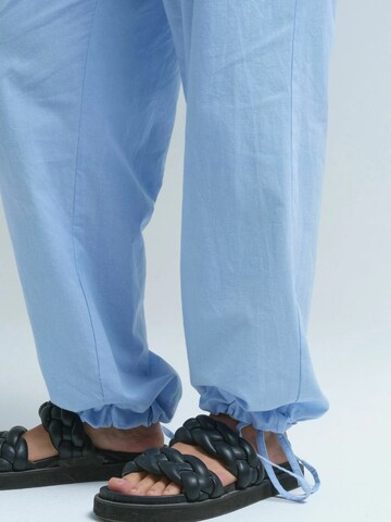 Seamless Basic Regular Pants ' Lago pants ' in Blue