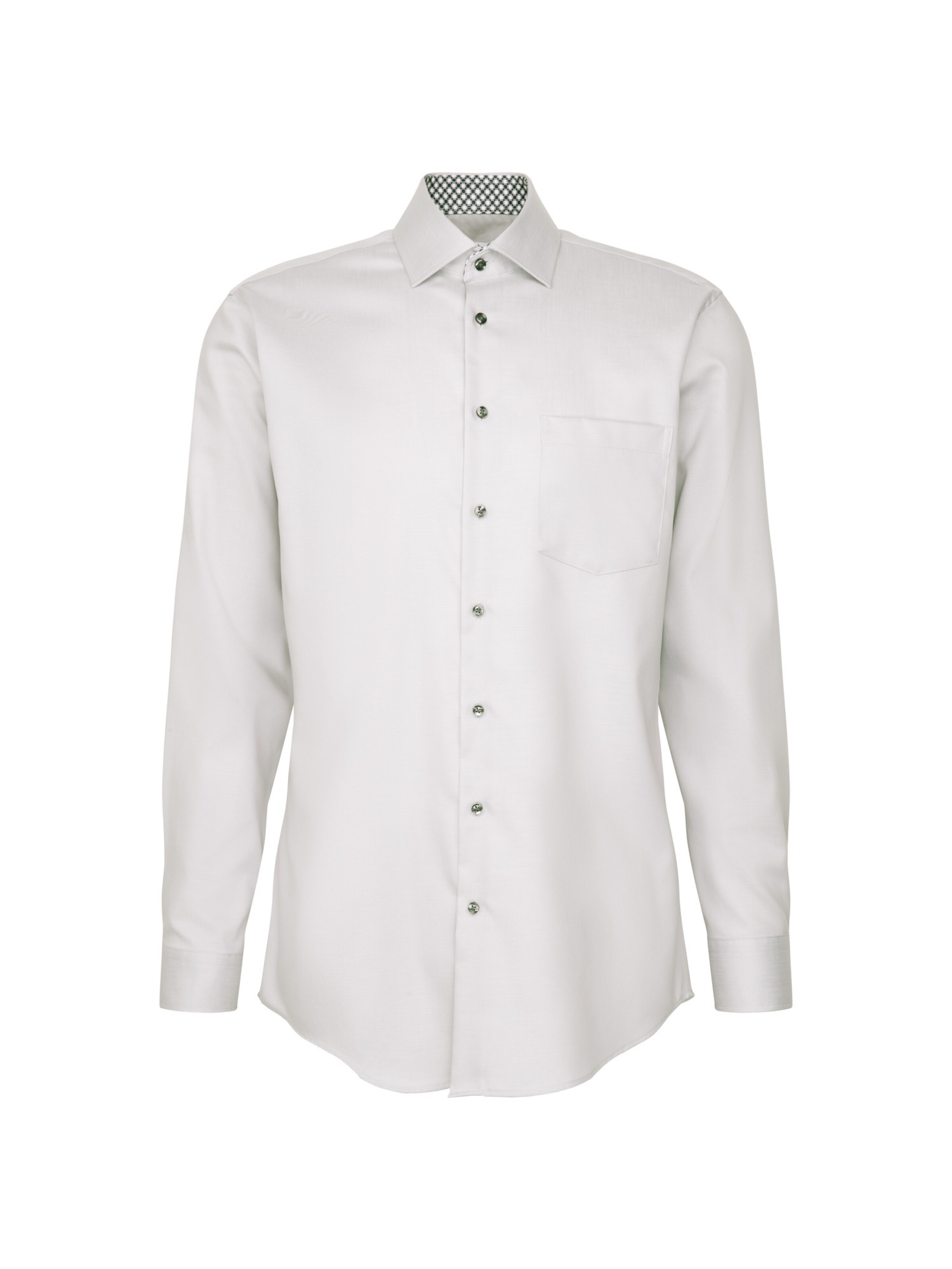 SEIDENSTICKER Regular fit Business shirt in Grey: front