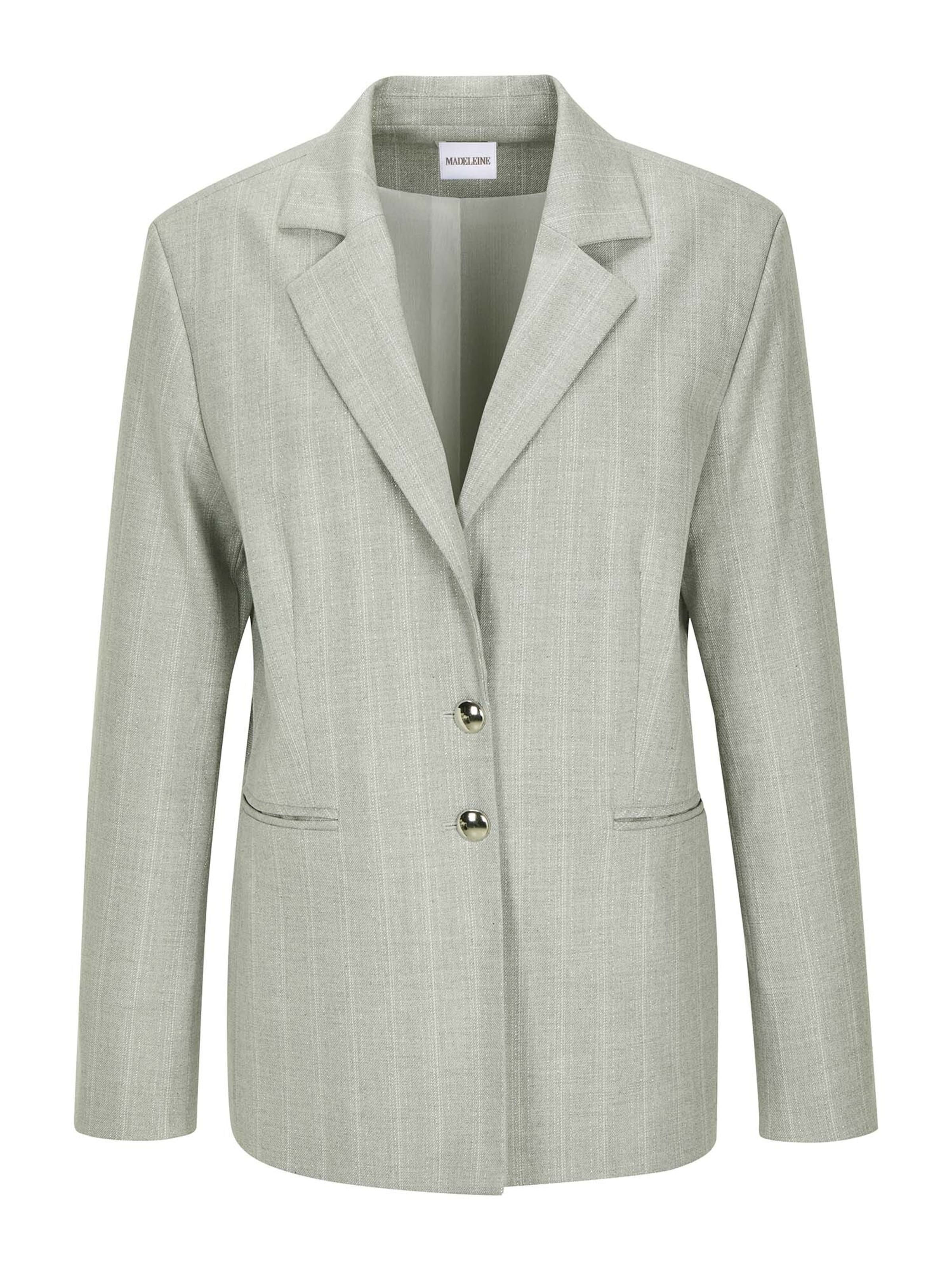 MADELEINE Blazers in de kleur Zilvergrijs, Productweergave