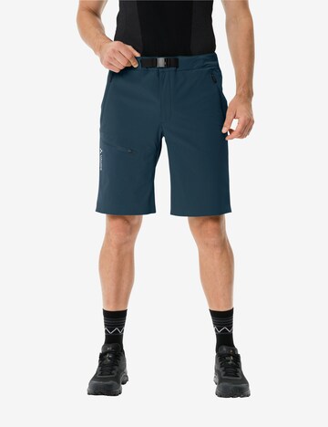 VAUDE Regular Outdoor Pants in Blue: front