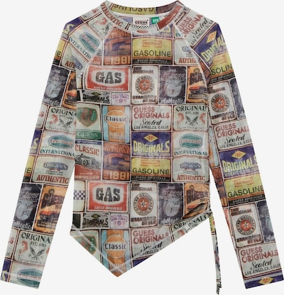 GUESS Shirt in Green / Orange / Red / Black, Item view